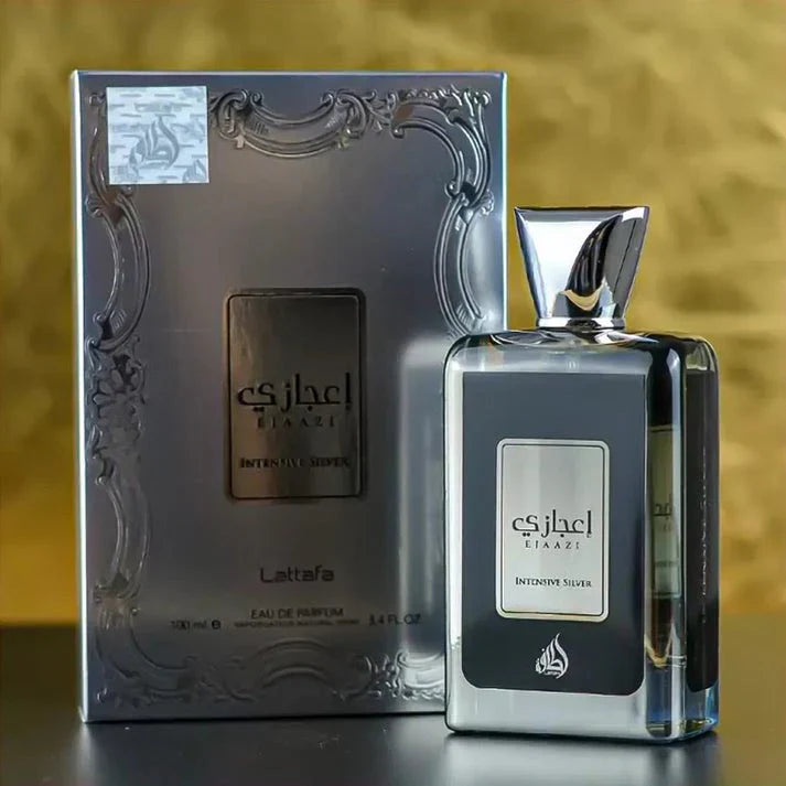Ejaazi Intensive Silver Eau de Parfum para Hombre - Lattafa