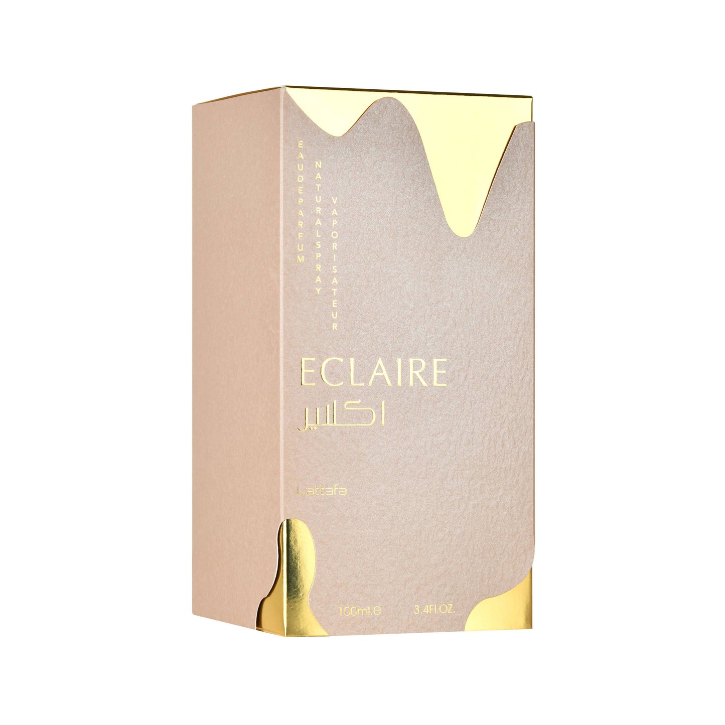 Lattafa Eclaire Eau de Parfum para mujer – dulce, gourmand, elegante y envolvente