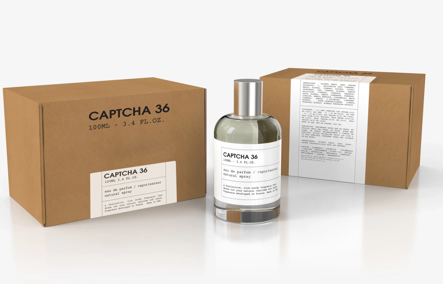 Emper Captcha 36 Eau de Parfum Unisex | Fresco, Floral y Radiante