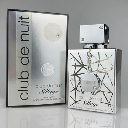 Club de Nuit Sillage de Armaf Eau de Parfum 105ml | Perfume Masculino Fresco, Metálico y Elegante