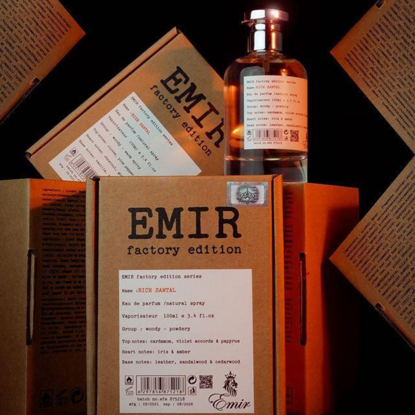 Emir Rich Santal Factory Edition Eau de Parfum Unisex