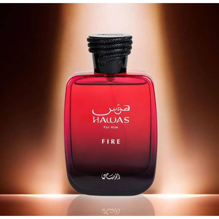 Rasasi Hawas Fire for Him Eau de Parfum | Perfume Masculino Intenso, Especiado y Seductor