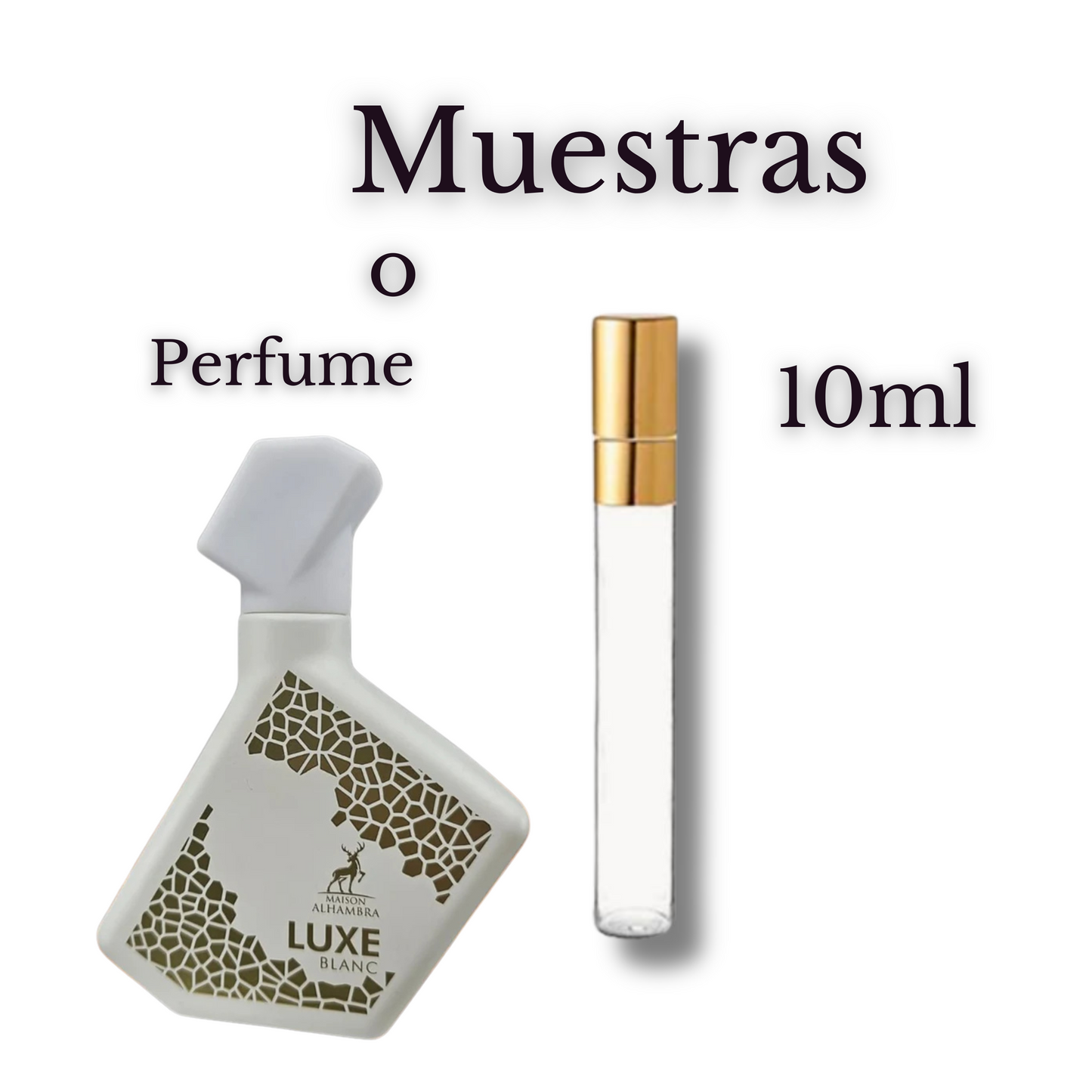 Luxe Blanc Eau de Parfum Unisex - Maison Alhambra