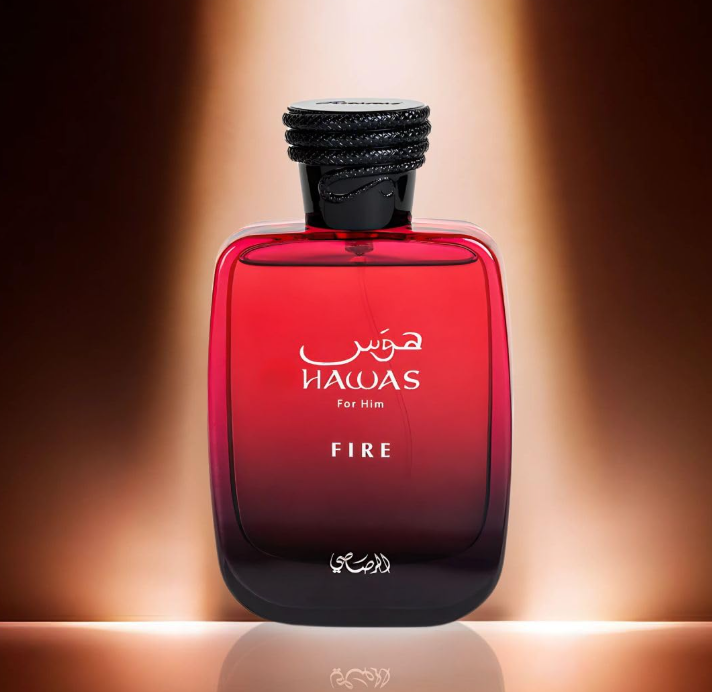 Rasasi Hawas Fire for Him Eau de Parfum | Perfume Masculino Intenso, Especiado y Seductor