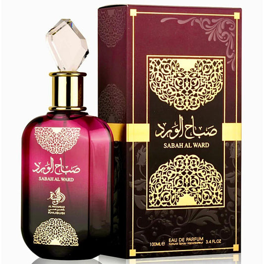 Sabah Al Ward Eau de Parfum para mujer – floral, sensual, elegante y duradero Al Wataniah