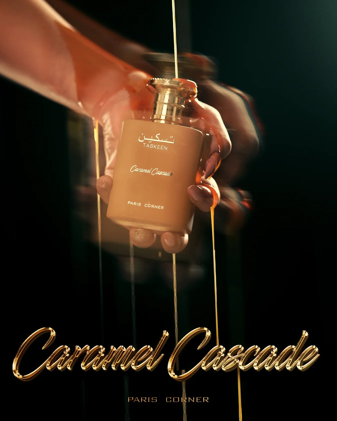 Paris Corner Taskeen Caramel Cascade Eau de Parfum para Mujeres