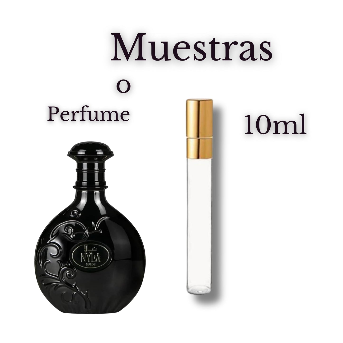 Nyla Suede Eau de Parfum 80ml – Arabiyat Prestige | Perfume Unisex Gourmand con Notas de Coco, Praliné y Cuero