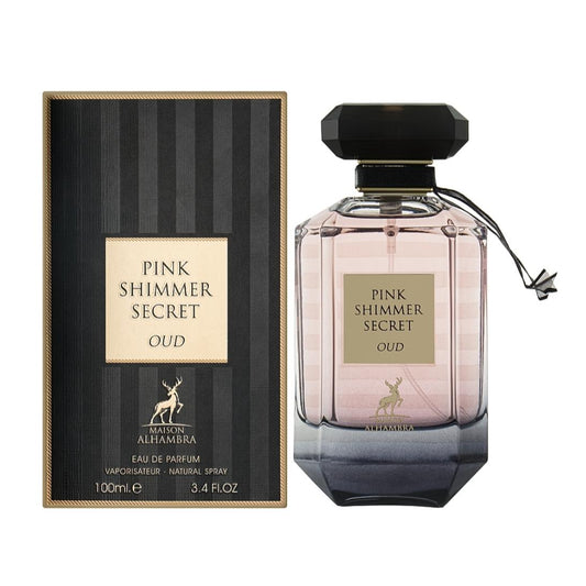Pink Shimmer Secret Oud Eau de Parfum Para mujer - Maison Alhambra