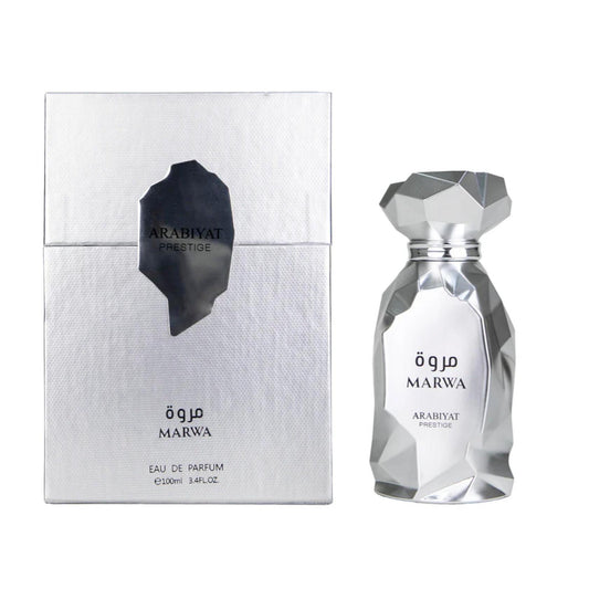 Arabiyat Prestige - Marwa Eau de Parfum | Perfume Unisex Cítrico, Especiado y Amaderado