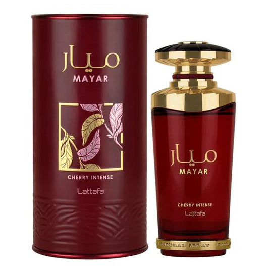 Mayar Cherry Intense Parfum para Mujer - Lattafa. Fragancia Femenina que combina dulzura, calidez y sofisticación