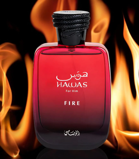 Rasasi Hawas Fire for Him Eau de Parfum | Perfume Masculino Intenso, Especiado y Seductor