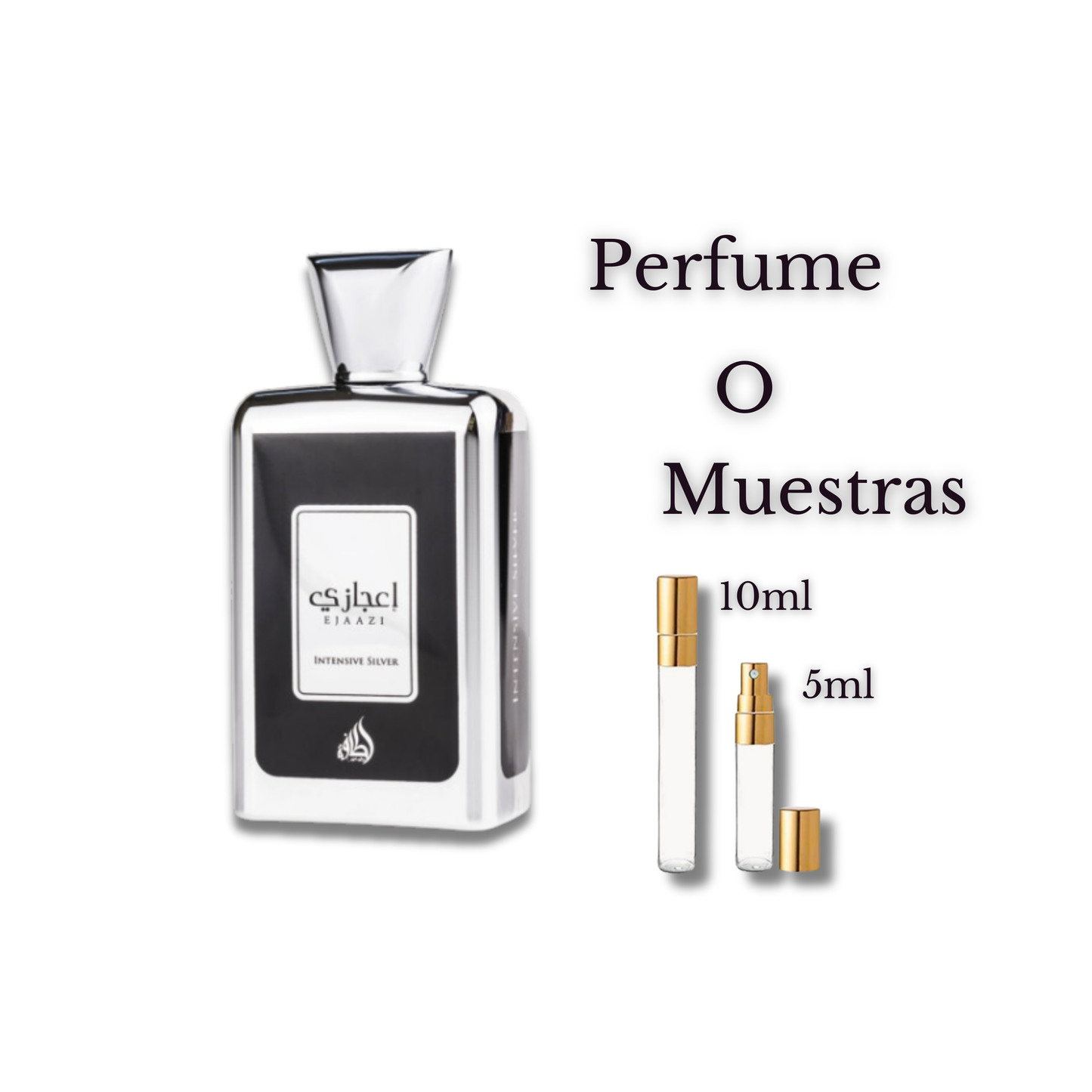 Ejaazi Intensive Silver Eau de Parfum para Hombre - Lattafa