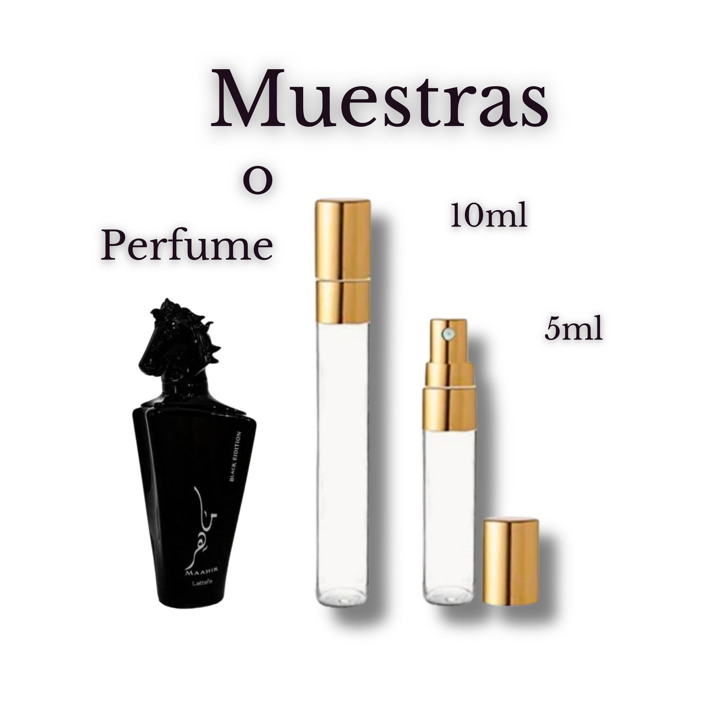 Maahir Black Edition - Perfume para Hombre, Notas Intensas Mundo de Lujo Lattafa