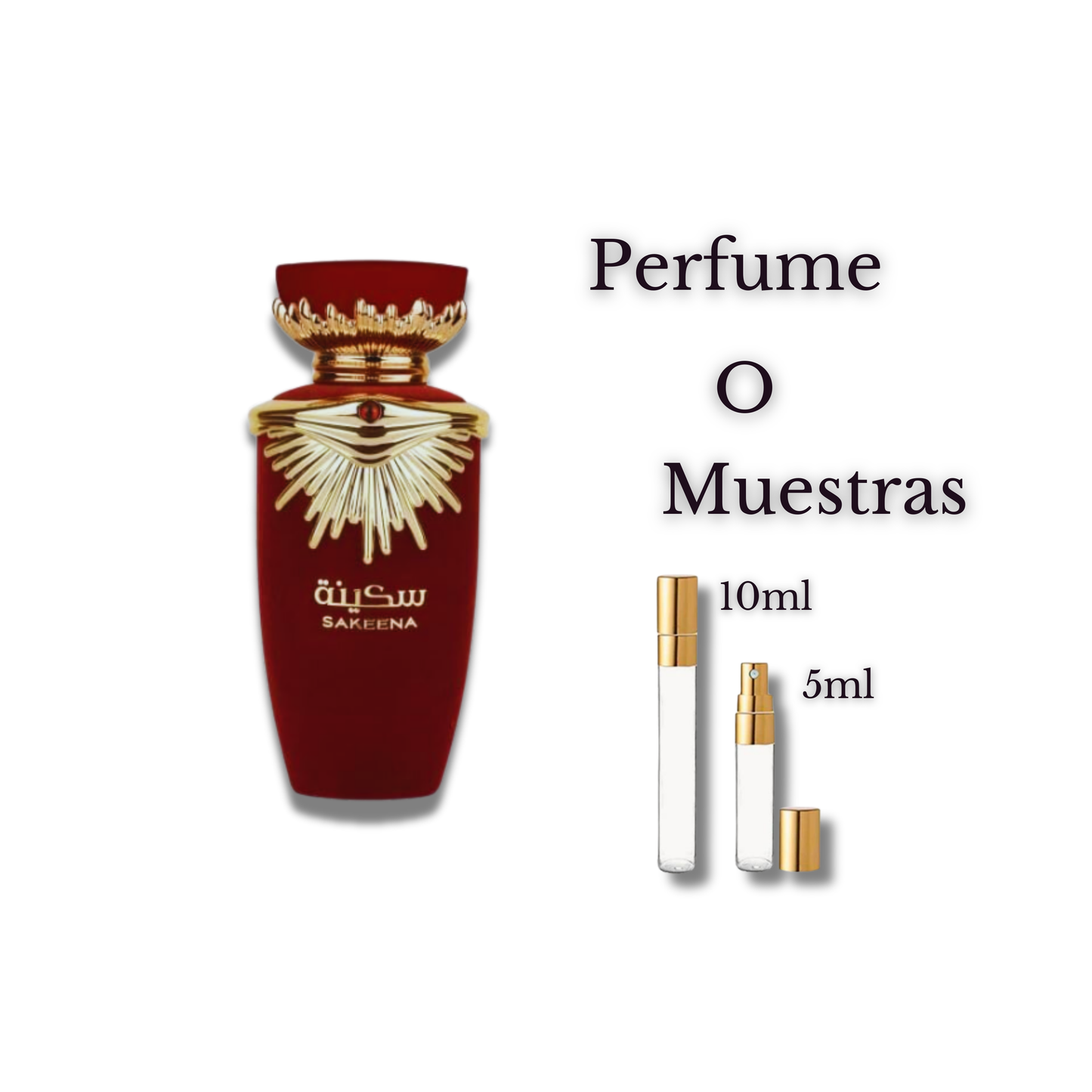 Sakeena Eau e Parfum para Mujer - Lattafa. Con acordes cítricos, frutales y florales.