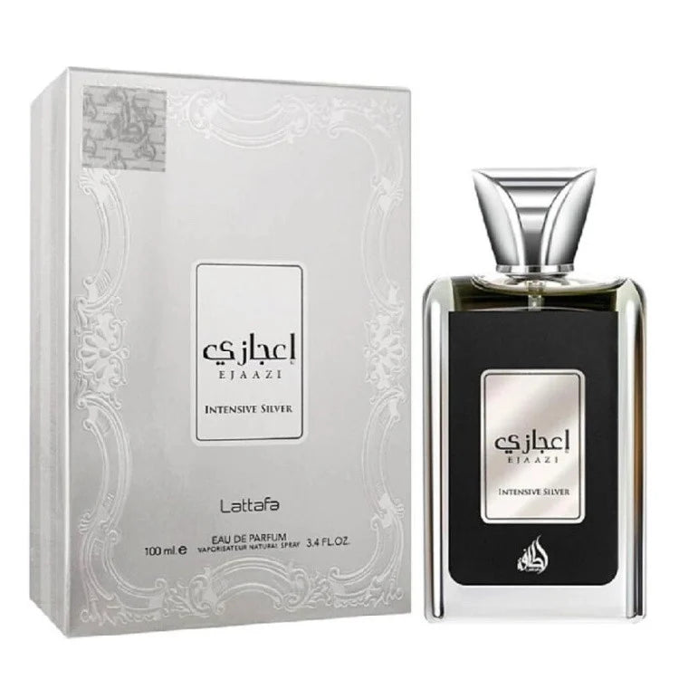 Ejaazi Intensive Silver Eau de Parfum para Hombre - Lattafa