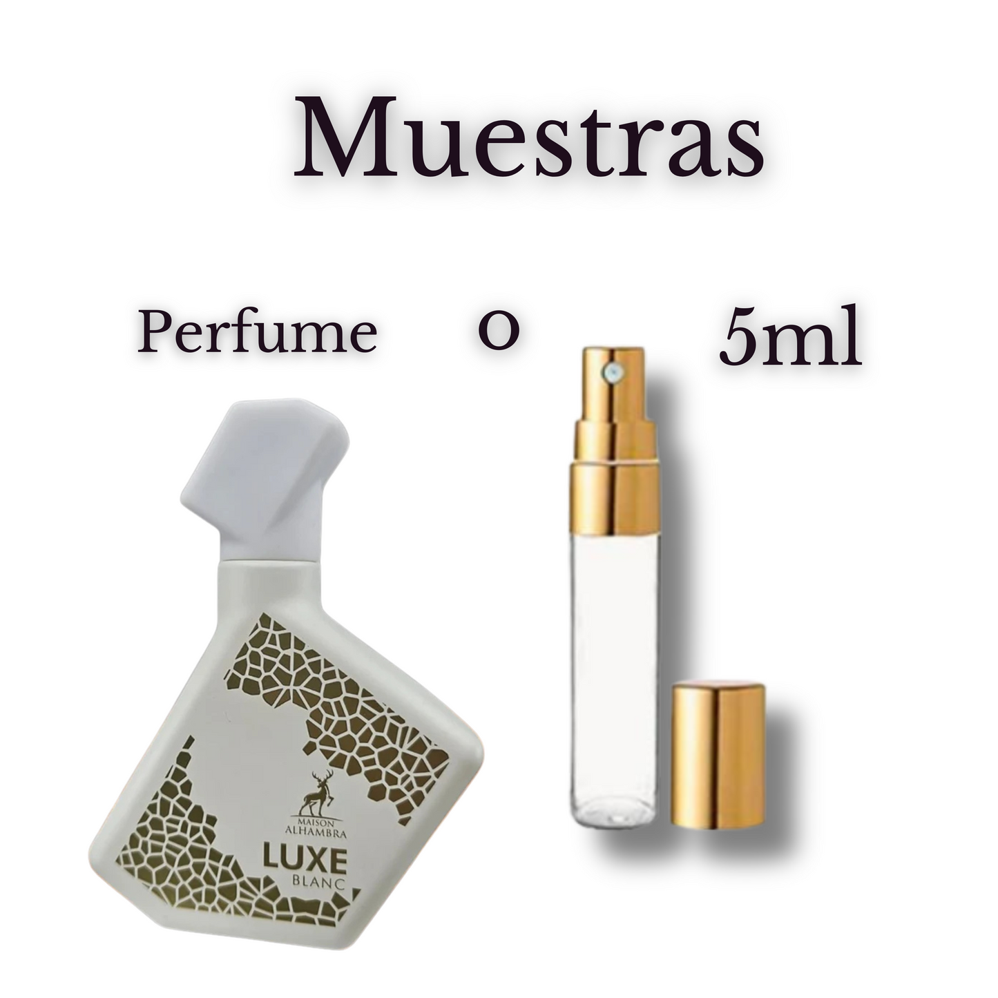 Luxe Blanc Eau de Parfum Unisex - Maison Alhambra