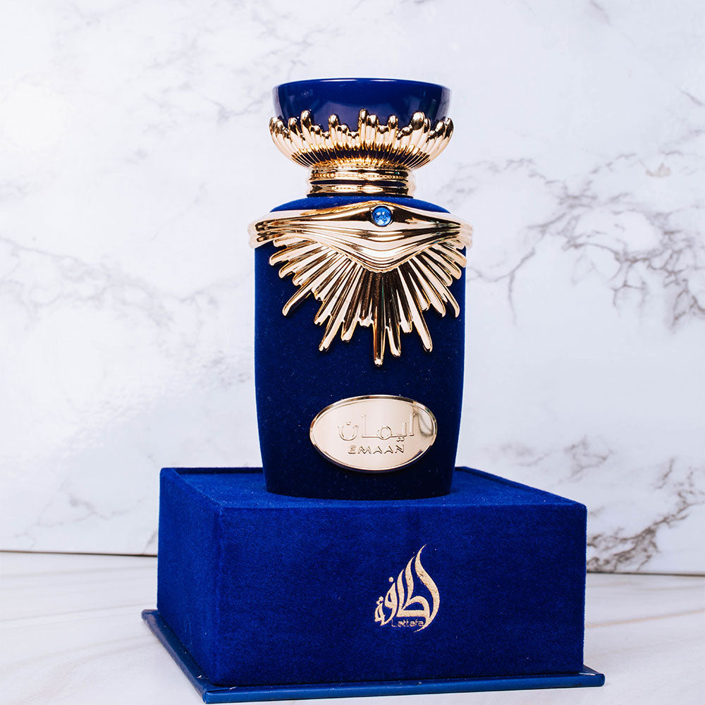 Lattafa Emaan Eau de Parfum para mujer – floral, suave, elegante y con toque almizclado
