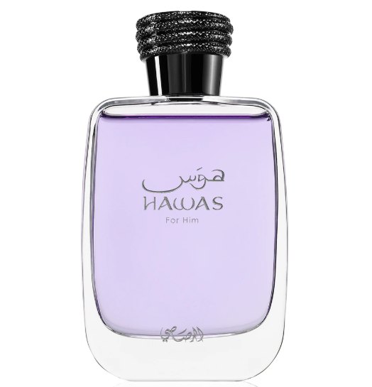 Rasasi Hawas for Him Eau de Parfum | Perfume Masculino Fresco, Dulce y Acuático