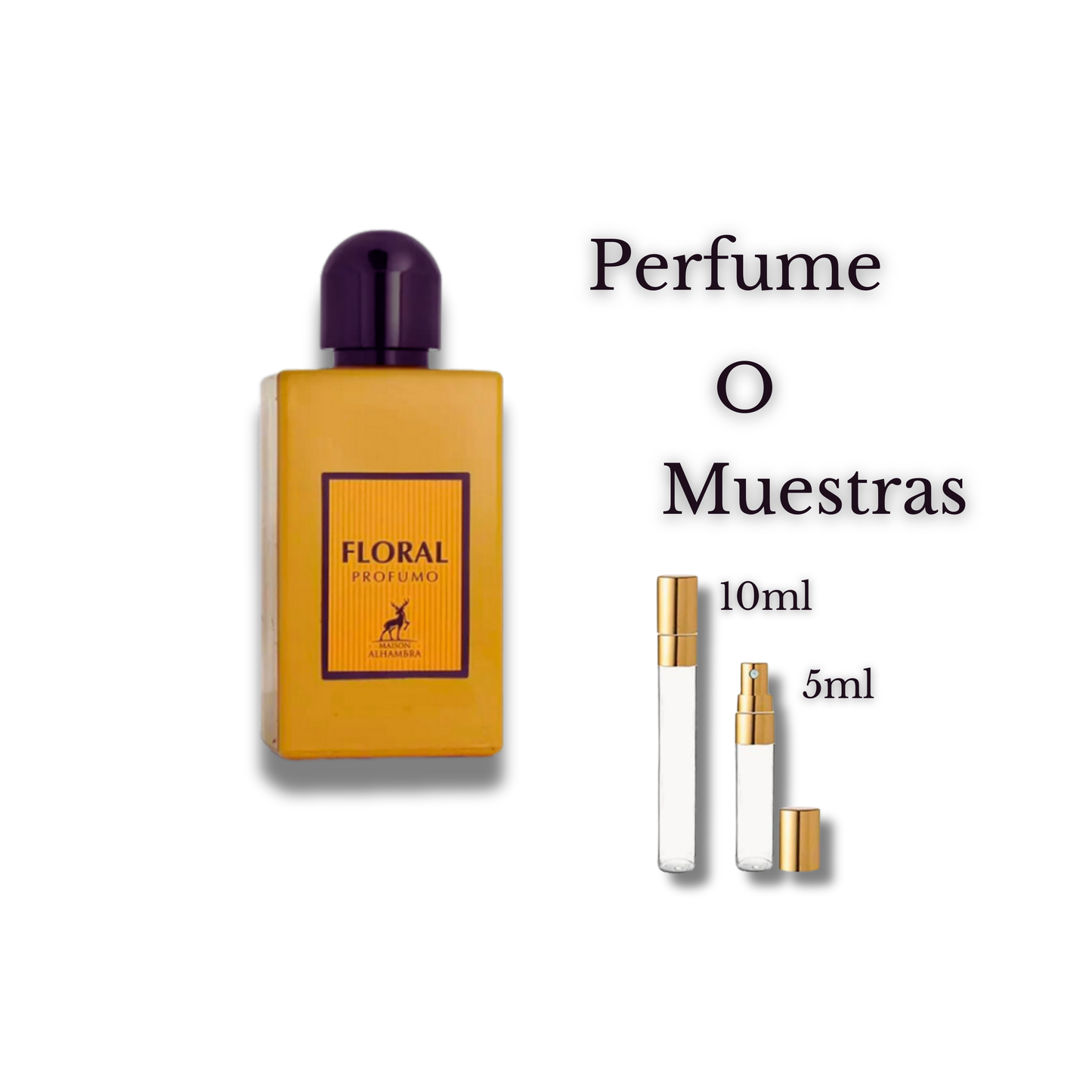 Floral profumo eau de parfum mujer - Maison Alhambra. Una fragancia floral, especiada y amaderada