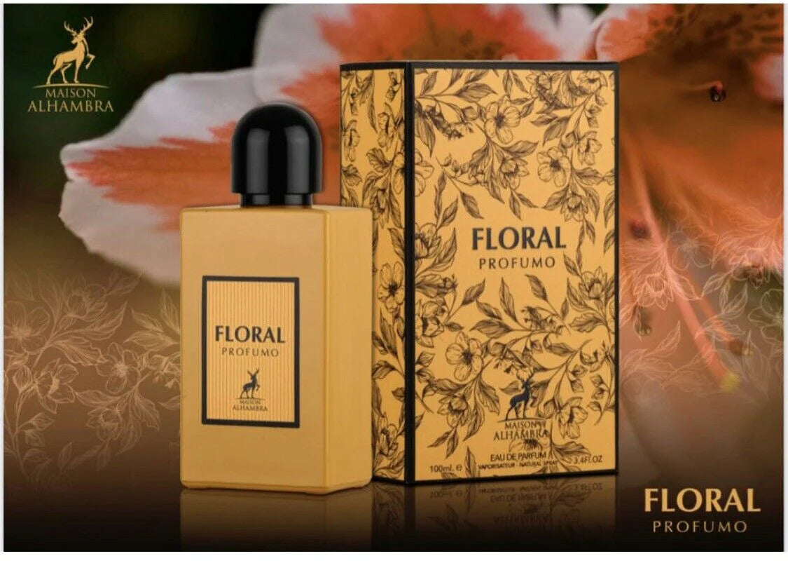 Floral profumo eau de parfum mujer - Maison Alhambra. Una fragancia floral, especiada y amaderada