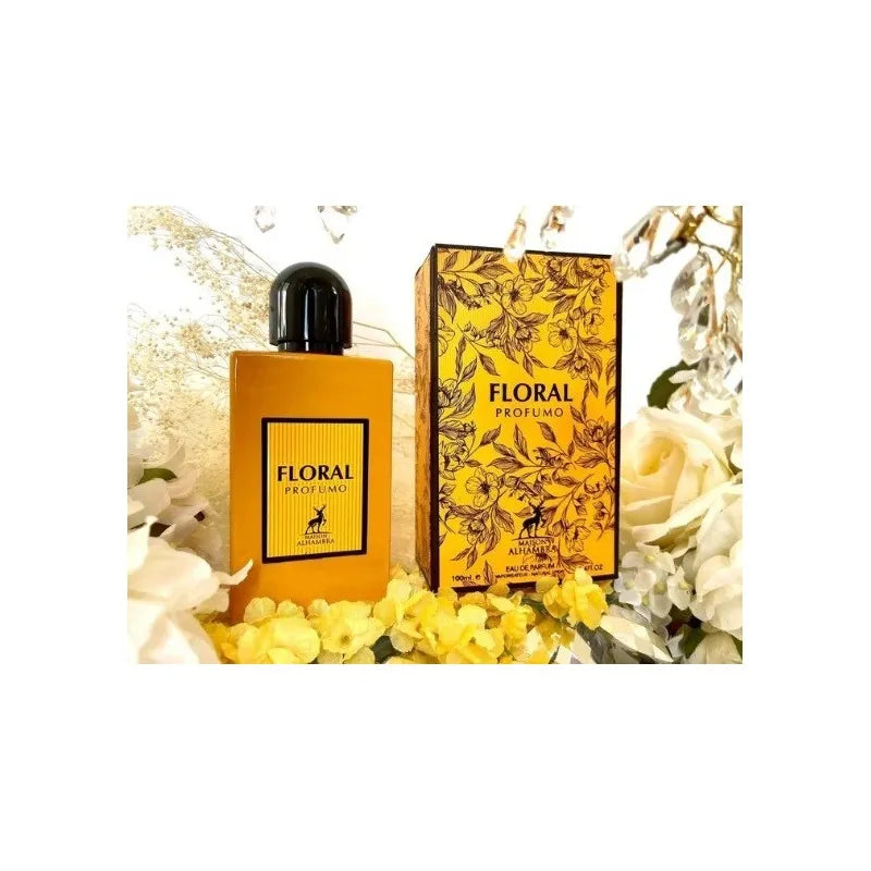 Floral profumo eau de parfum mujer - Maison Alhambra. Una fragancia floral, especiada y amaderada