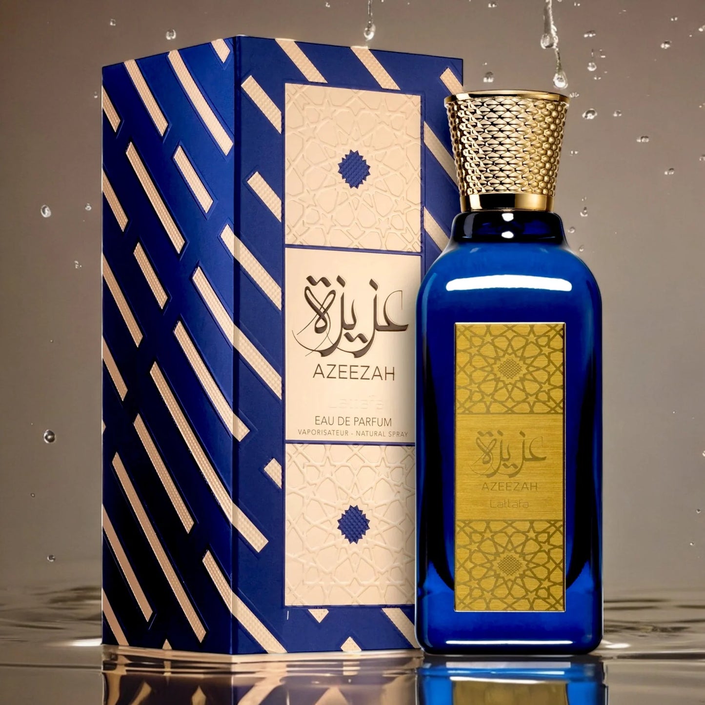 Azeezah Eau de Parfum para Mujer - Lattafa. Fragancia Floral y Afrutada