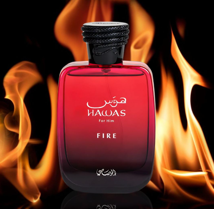 Rasasi Hawas Fire for Him Eau de Parfum | Perfume Masculino Intenso, Especiado y Seductor
