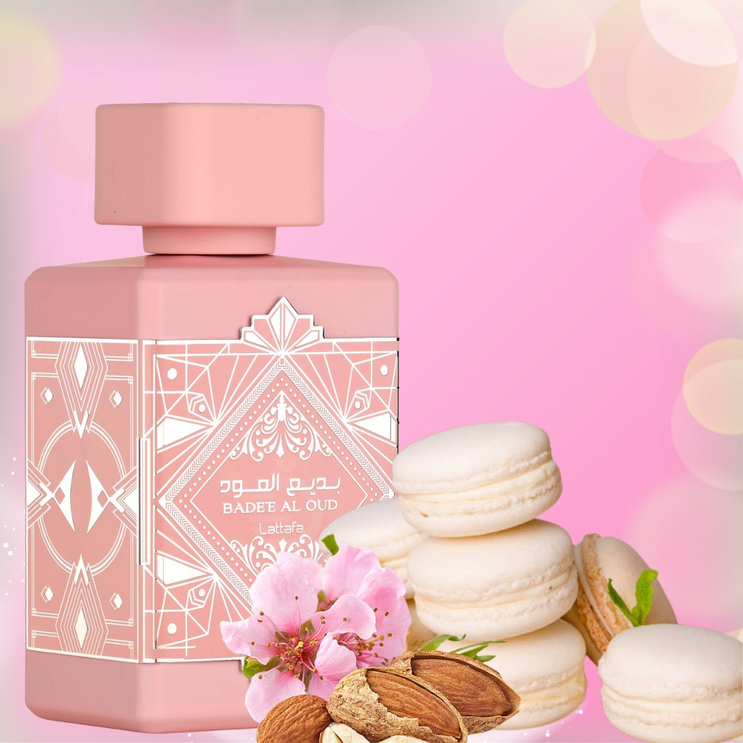 Badee Al Oud Noble Blush Eau de Parfum Para mujer - Fragancia delicada y sofisticada para mujeres exigentes - Lattafa