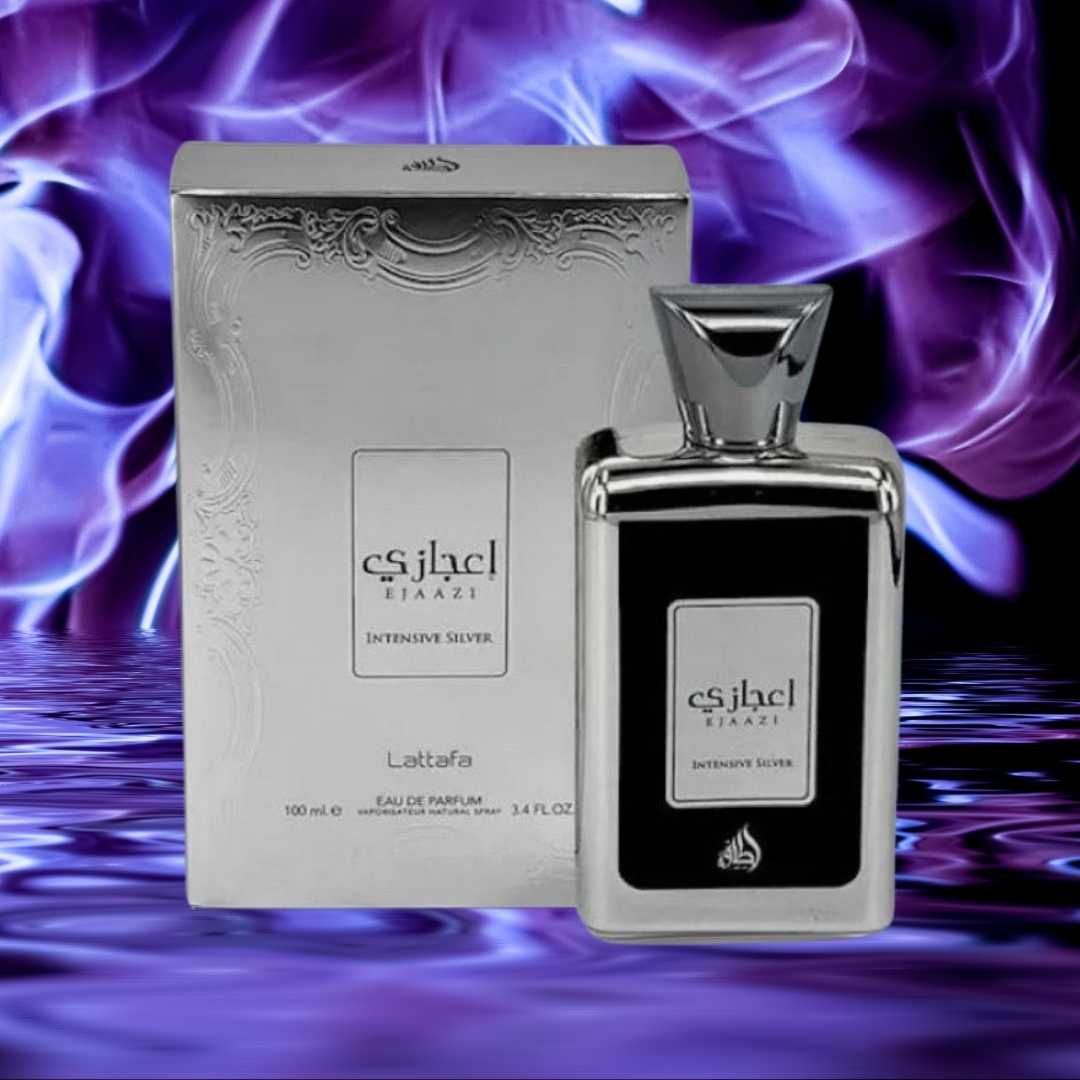 Ejaazi Intensive Silver Eau de Parfum para Hombre - Lattafa