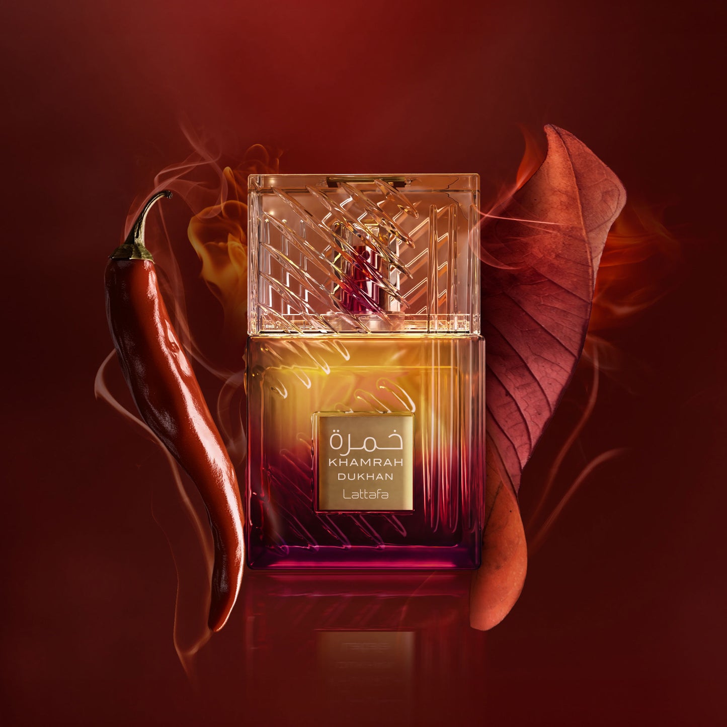 Lattafa Nuevo KHAMRAH DUKHAN Eau de Parfum Unisex Una Sinfonía de Humo y Especias