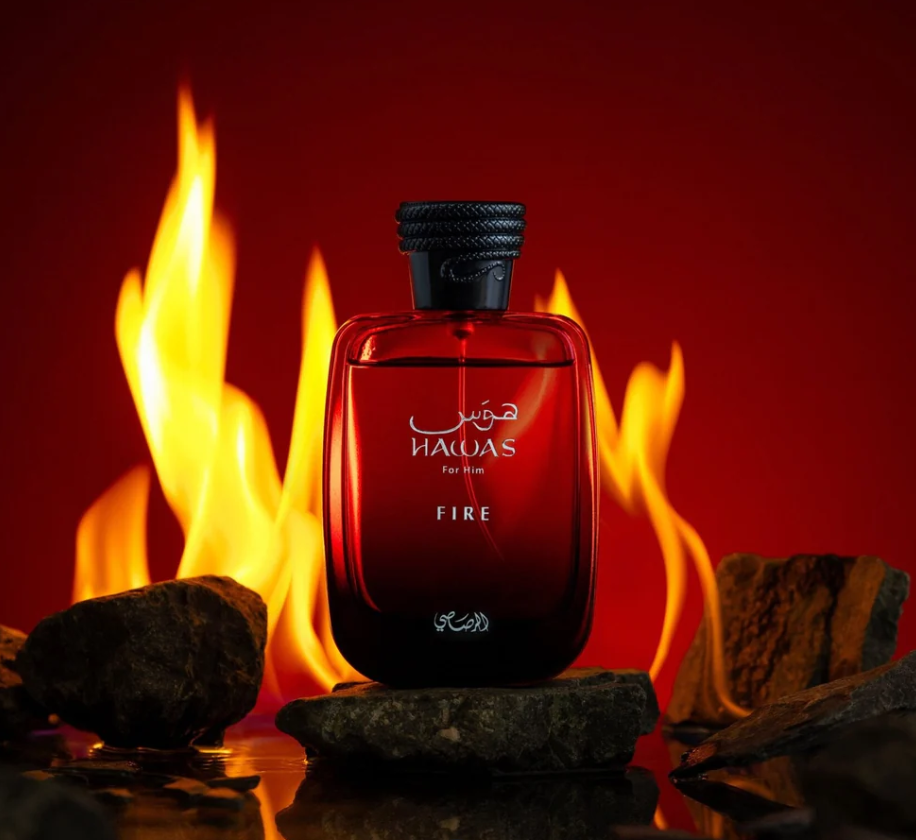 Rasasi Hawas Fire for Him Eau de Parfum | Perfume Masculino Intenso, Especiado y Seductor