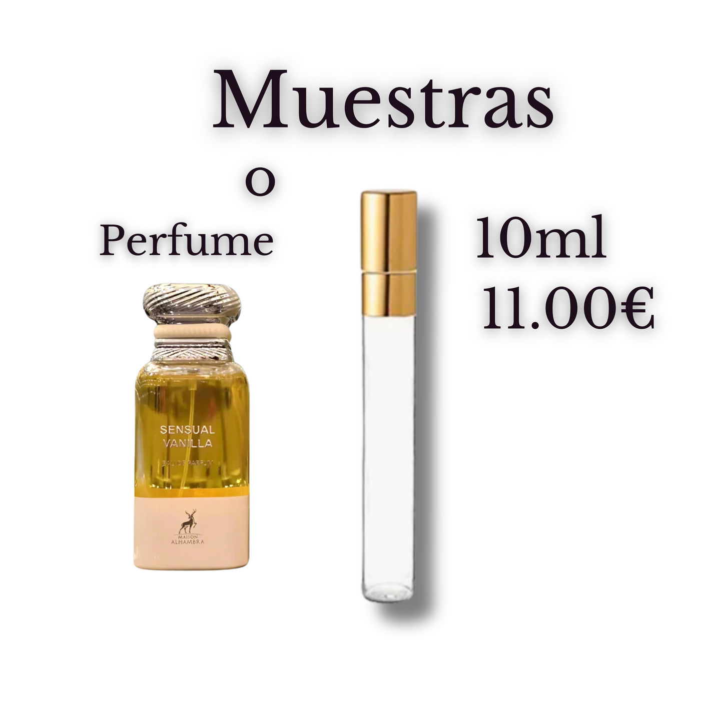 Sensual Vanilla - Eau de Parfum Unisex - Maison Alhambra
