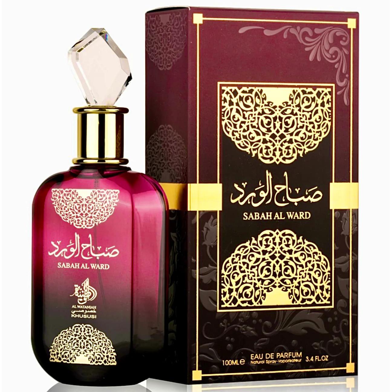 Sabah Al Ward Eau de Parfum para mujer – floral, sensual, elegante y duradero Al Wataniah