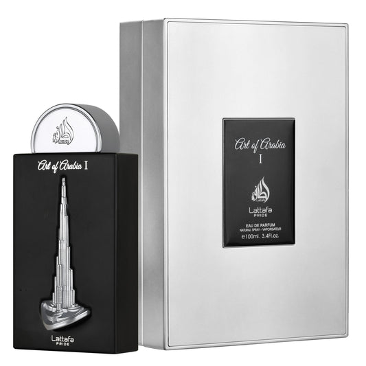 Lattafa Pride Art of Arabia I, Perfume unisex Eau de Parfum - Fragancia cautivadora y memorable para hombres y mujeres