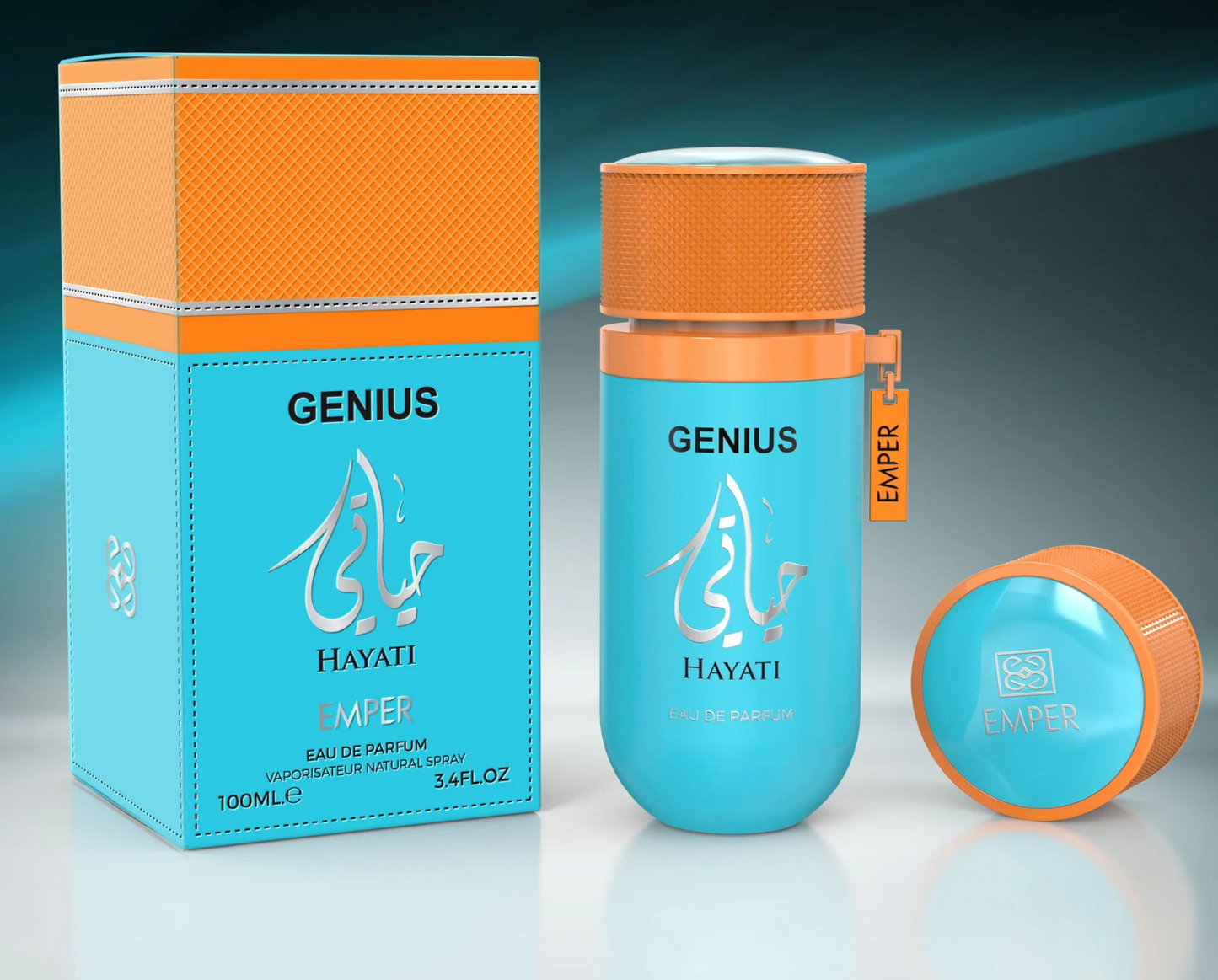 Emper Genius Hayati Eau de Parfum | Cítrico-Gourmand sofisticado y duradero