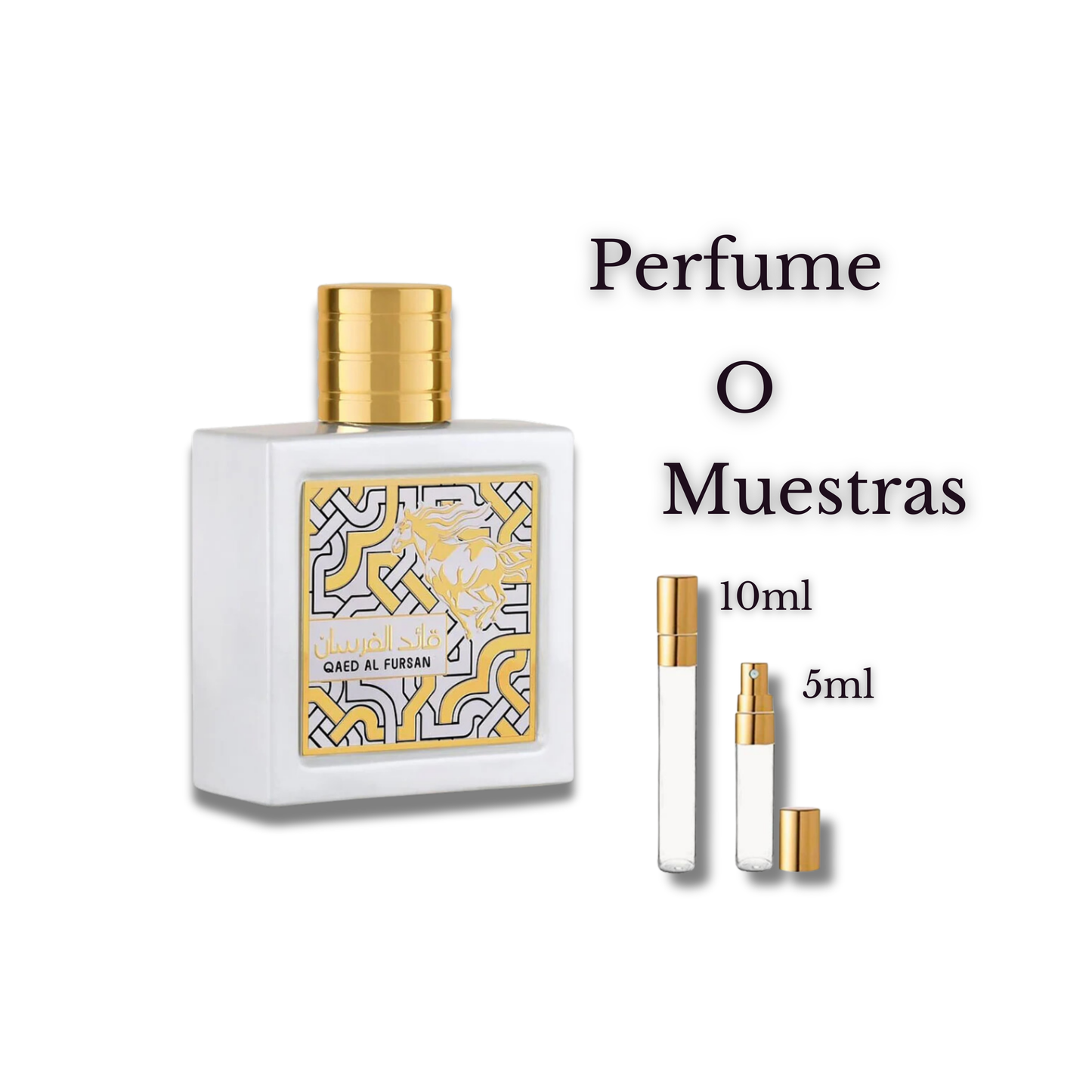 Qaed al Fursan Eau de Parfum para Mujer - Lattafa. Fragancia dulce, afrutada y amaderada.