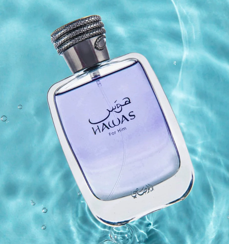 Rasasi Hawas for Him Eau de Parfum | Perfume Masculino Fresco, Dulce y Acuático