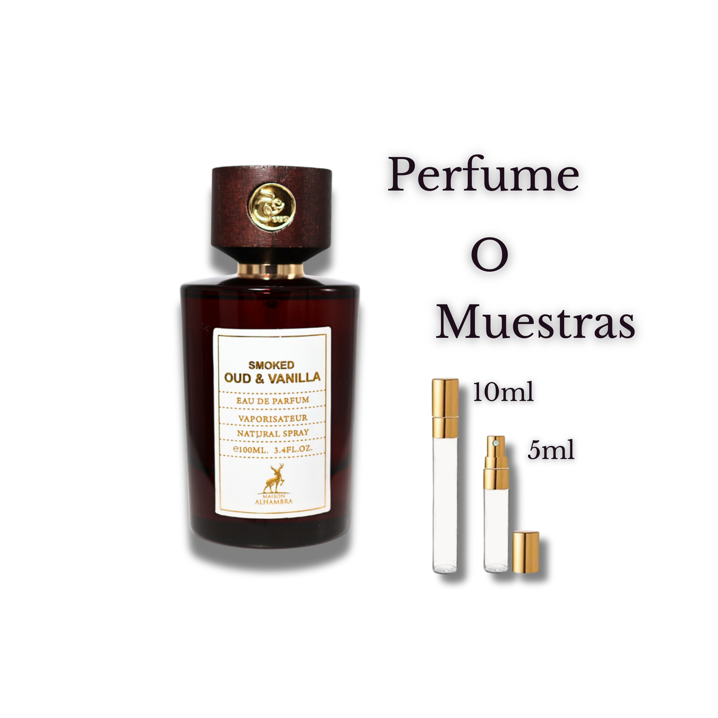 Smoke Oud & Vanilla Eau de Parfum Unisex - Maison Alhambra