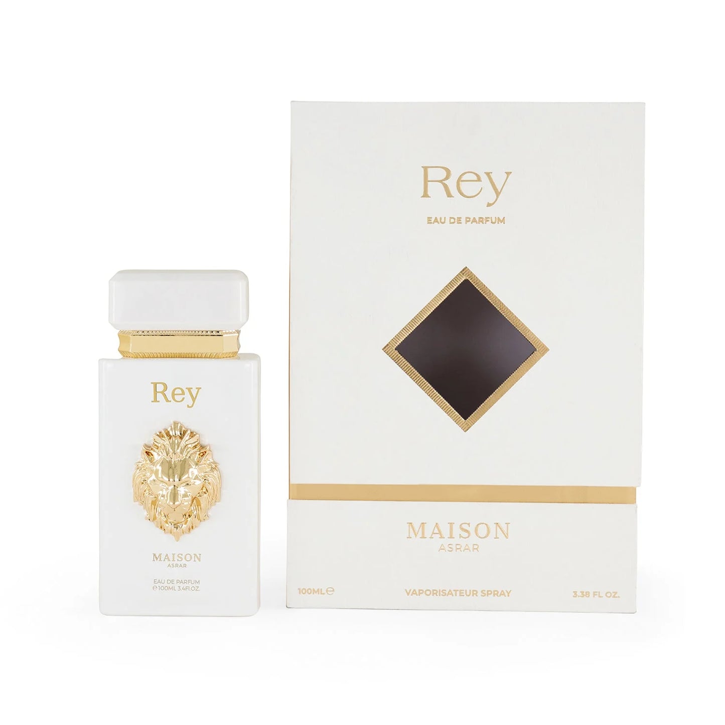Maison Asrar Rey Eau de Parfum unisex – aroma oriental, elegante y duradero