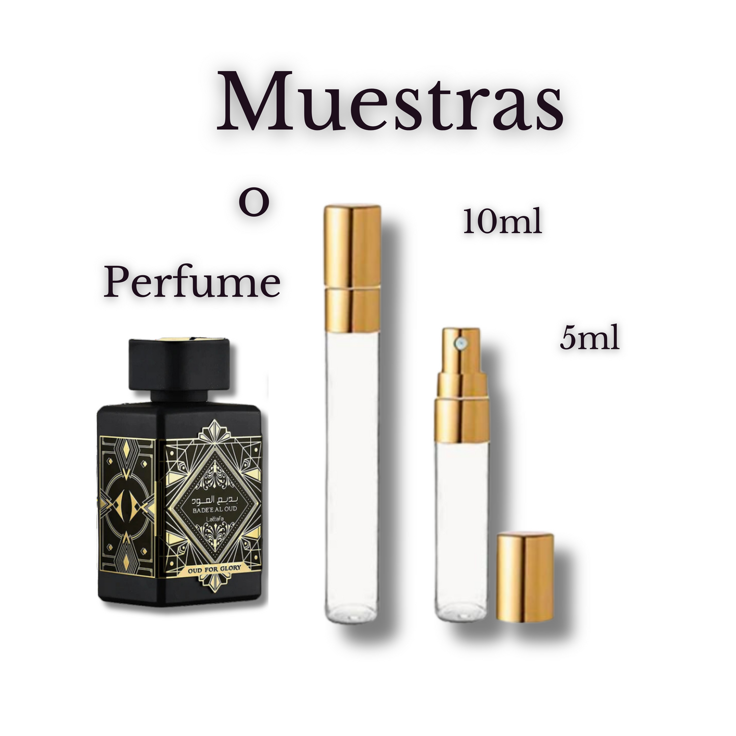 Badee Al Oud Oud For Glory Perfume para Hombre - Lattafa, amaderada oriental Fresca y especiada.