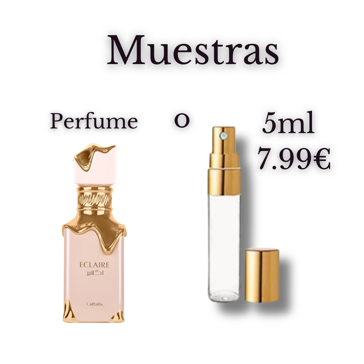 Lattafa Eclaire Eau de Parfum para mujer – dulce, gourmand, elegante y envolvente