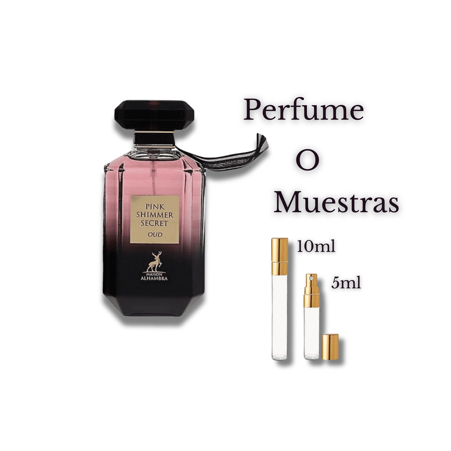 Pink Shimmer Secret Oud Eau de Parfum Para mujer - Maison Alhambra