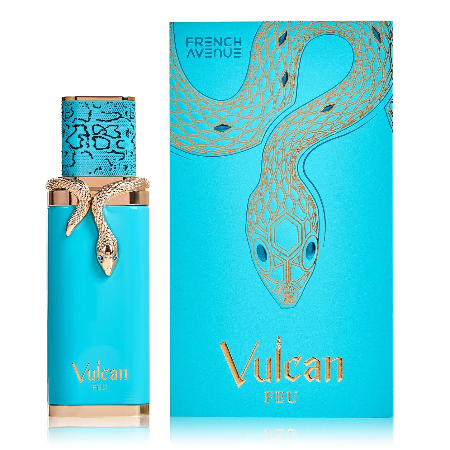 Vulcan Feu Eau de Parfum - French Avenue Fragrancia unisex vibrante, dulce y sofisticada