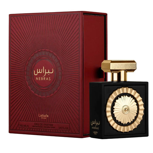 Nebras, eau de parfum Unisex - Lattafa Pride, Una fragancia dulce, afrutada y cremosa