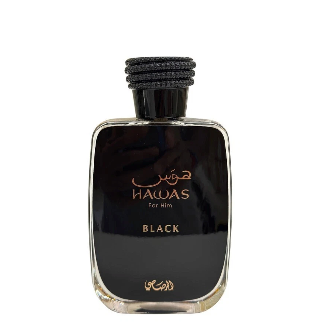 Rasasi Hawas Black Eau de Parfum | Masculino, cítrico-ahumado con carácter sofisticado