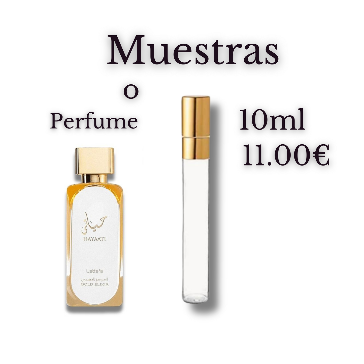 Lattafa Hayaati Gold Elixir Eau de Parfum para mujer – dulce, oriental, cálido y elegante