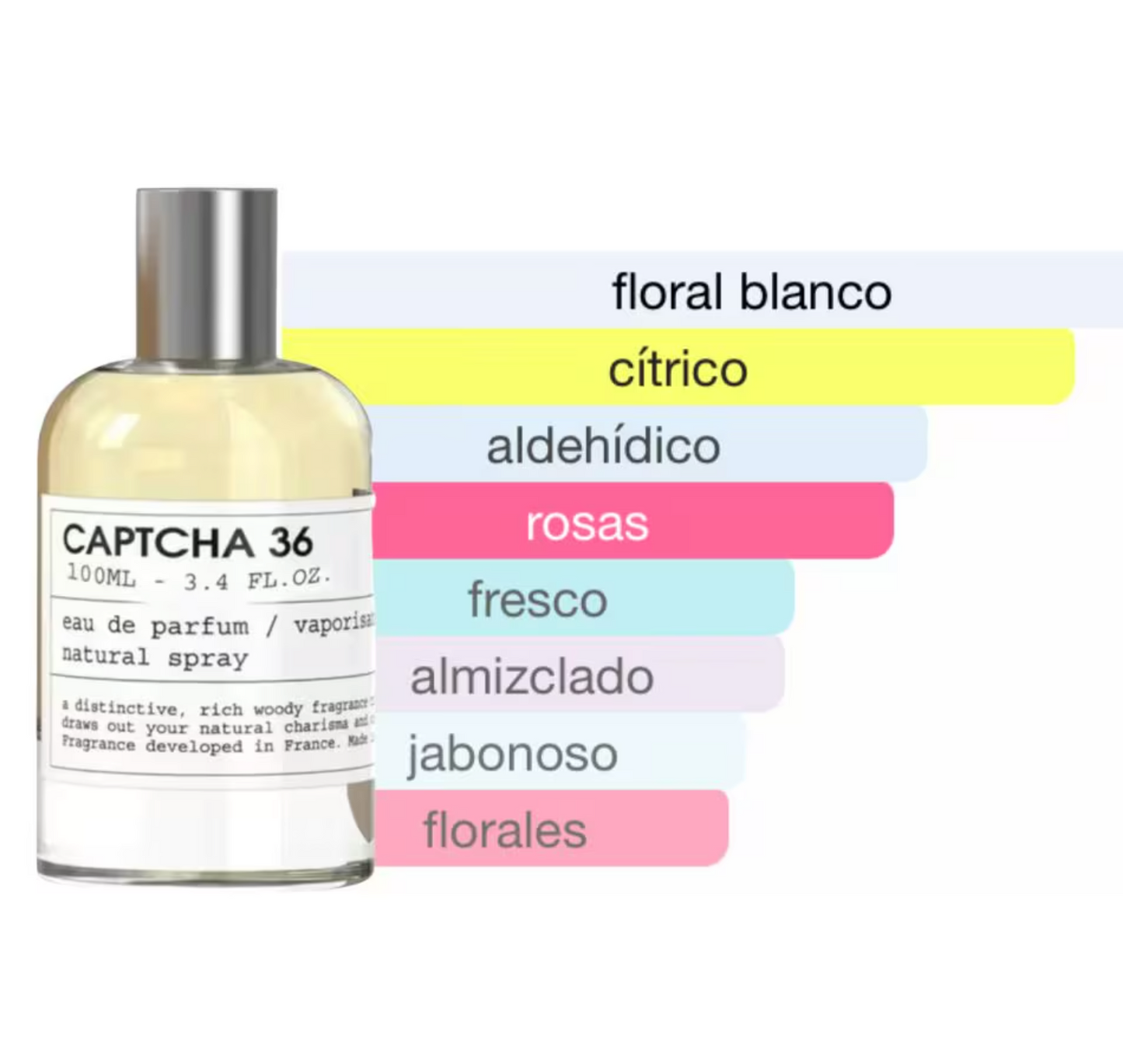 Emper Captcha 36 Eau de Parfum Unisex | Fresco, Floral y Radiante