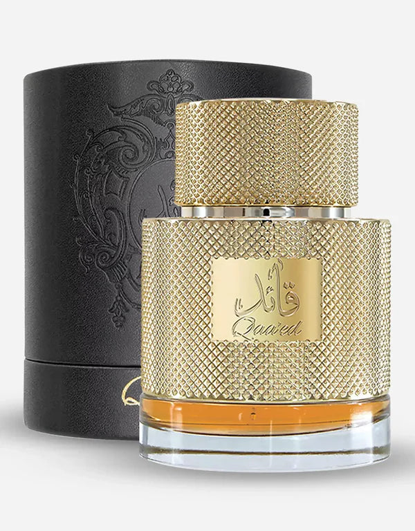 Qaaed Eau de Parfum para Hombre - Lataffa. Una fragancia oriental y especiada.