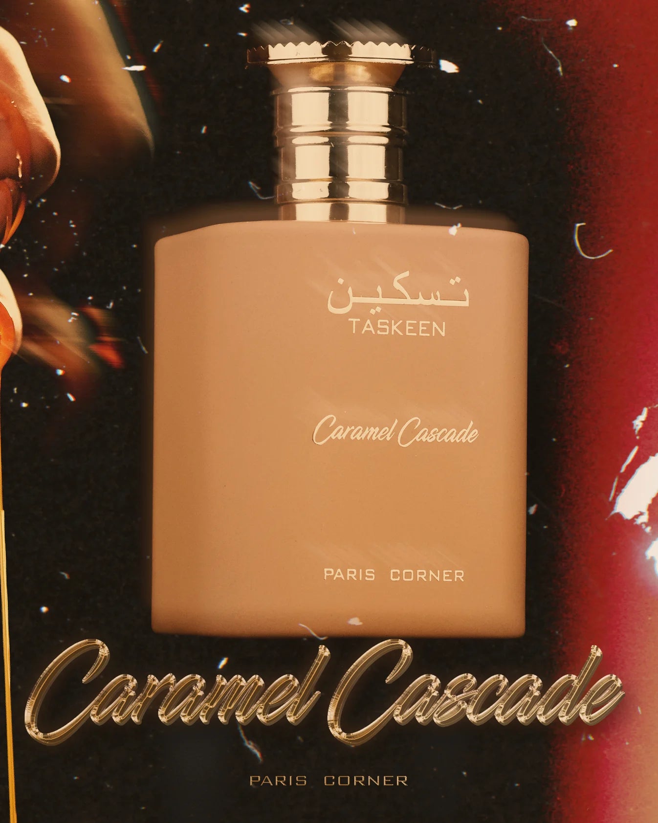 Paris Corner Taskeen Caramel Cascade Eau de Parfum para Mujeres