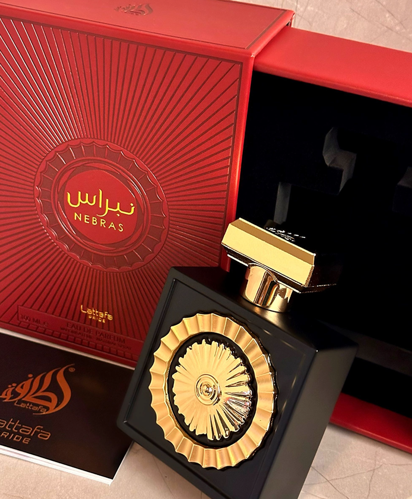 Nebras, eau de parfum Unisex - Lattafa Pride, Una fragancia dulce, afrutada y cremosa